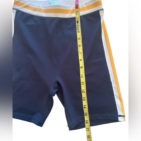 Wilo NWT navy and Marigold Rib bike shorts size M - Picture 6 of 7